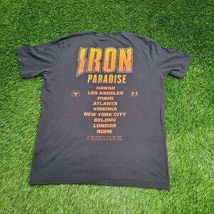Under-Armour Project Rock T-Shirt Large Iron Paradise